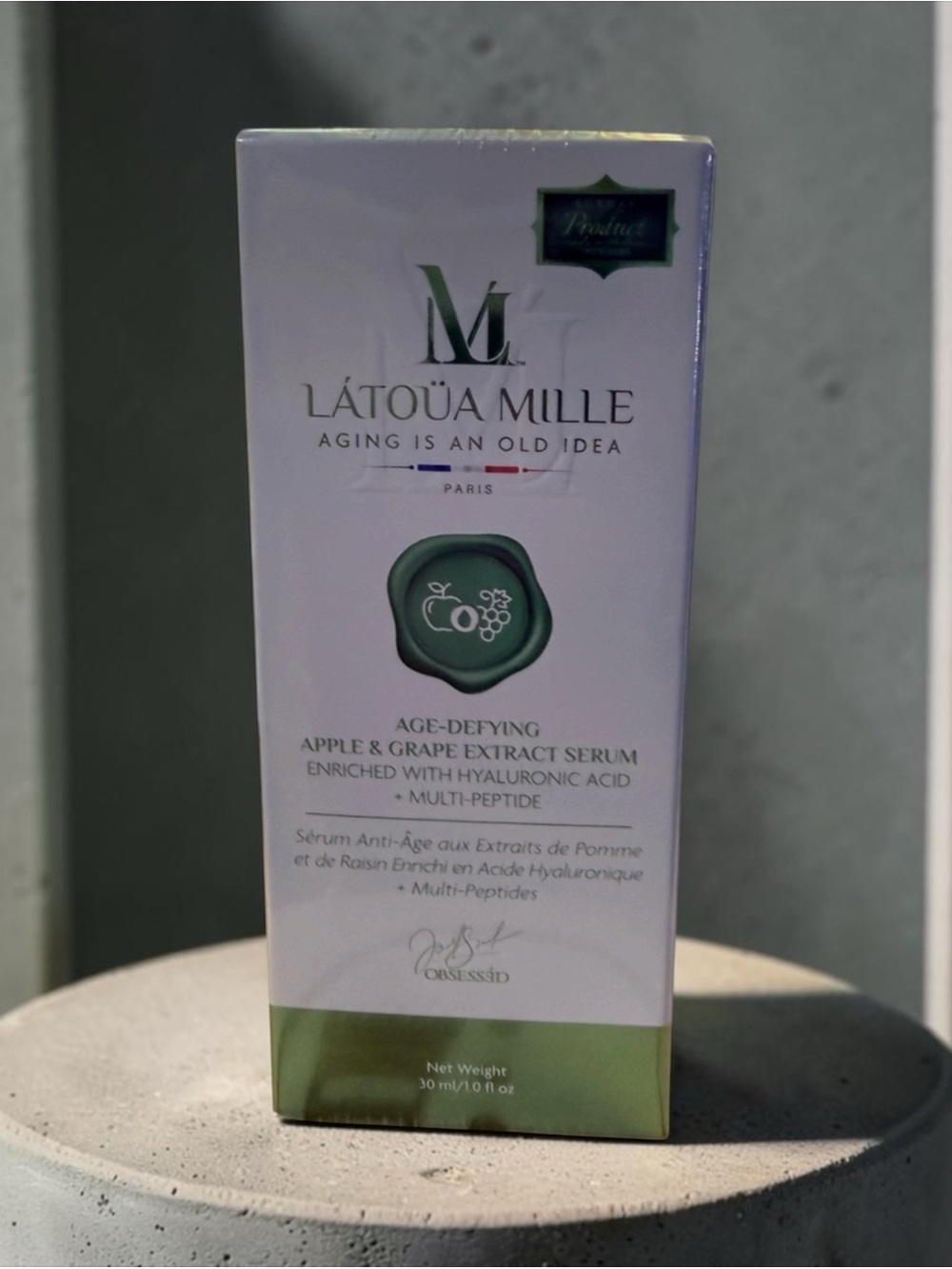 Latoua Mille Age-Defying Apple & Grape Serum – Green
